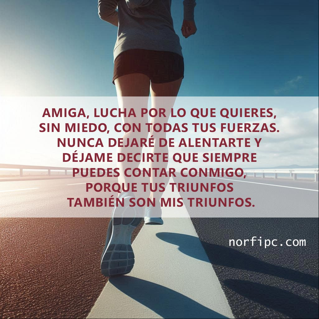 Sufrirás para poder aprender, caerás para poder crecer y perderás para poder ganar, porque con dolor, aprendemos las lecciones de la vida Mujer corriendo por una carretera