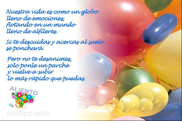 La vida es como un globo lleno de emociones, flotando en un mundo lleno de alfileres La vida es como un globo lleno de emociones, flotando en un mundo lleno de alfileres