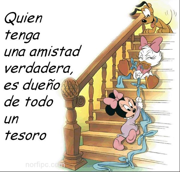 Quien tenga una amistad verdadera, posee todo un tesoro Imagen sobre la amistad verdadera, todo un tesoro