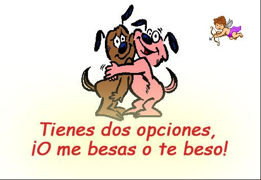 Me besas o te beso Me besas o te beso