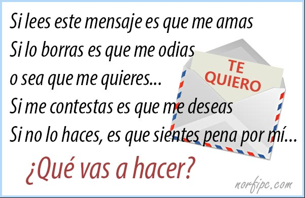 Mensaje de amor Mensaje de amor