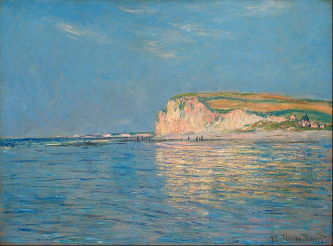 Claude Monet - Low Tide at Pourville 02, 1882 Claude Monet - Low Tide at Pourville 02, 1882