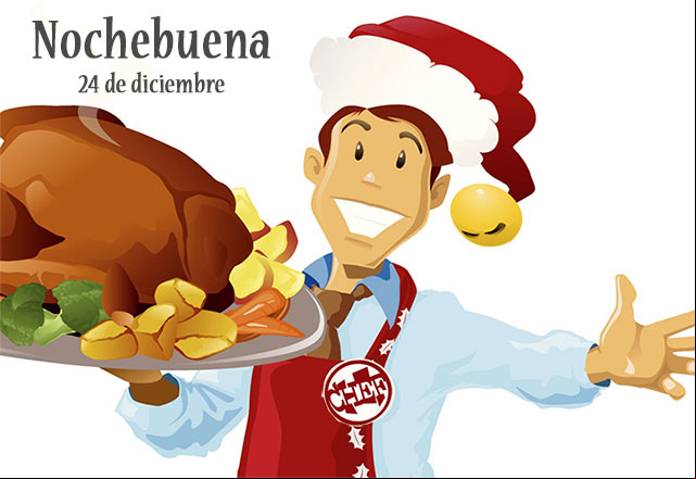 Cena de Nochebuena el 24 de diciembre Cena de Nochebuena el 24 de diciembre