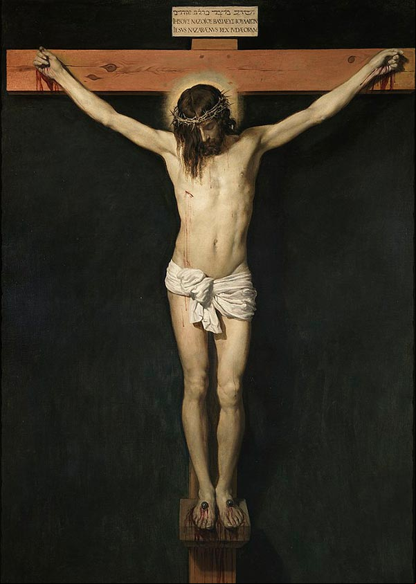 Cristo crucificado, pintura de Diego Velázquez (1599–1660) Cristo crucificado, pintura de Diego Velázquez (1599–1660)