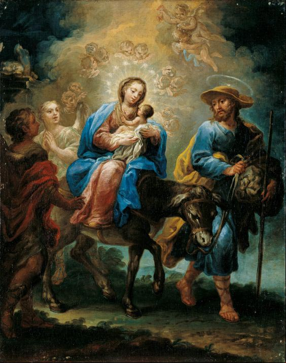 La persecución de Herodes y la huida a Egipto - Los Siete dolores de la Virgen María La persecución de Herodes y la huida a Egipto - Los Siete dolores de la Virgen María