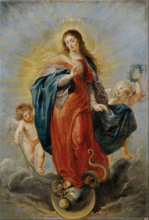 La Inmaculada Concepción por Peter Paul Rubens, en el Museo del Prado La Inmaculada Concepción por Peter Paul Rubens, en el Museo del Prado