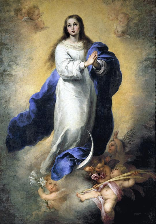 La Inmaculada Concepción. Obra de Bartolomé Esteban Murillo La Inmaculada Concepción. Obra de Bartolomé Esteban Murillo