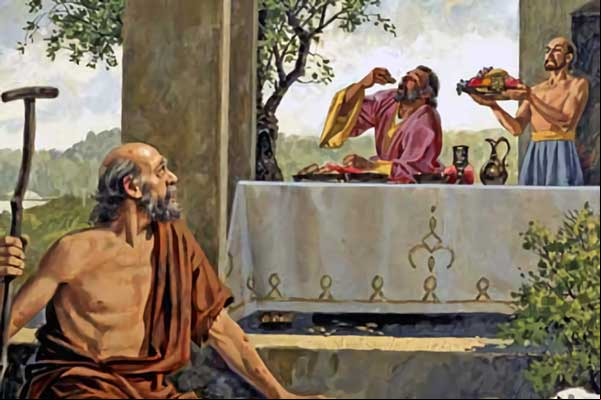 Jesús y la Parábola de Lázaro y el Rico Jesús y la Parábola de Lázaro y el Rico