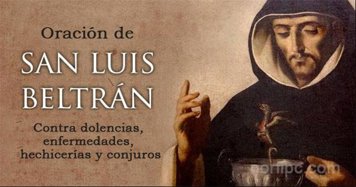 Oración cristiana a San Luis Beltrán