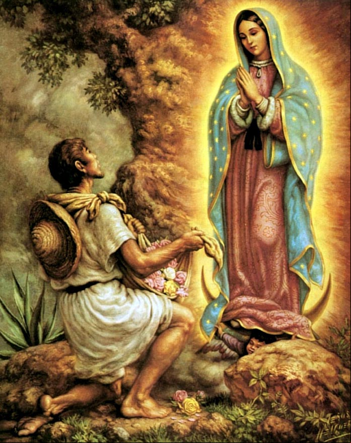 Aparición de la Virgen de Guadalupe a Juan Diego Aparición de la Virgen de Guadalupe a Juan Diego