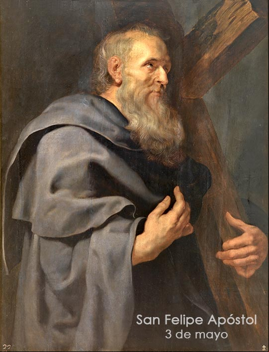 Pintura de Rubens de San Felipe Apóstol Pintura de Rubens de San Felipe Apóstol