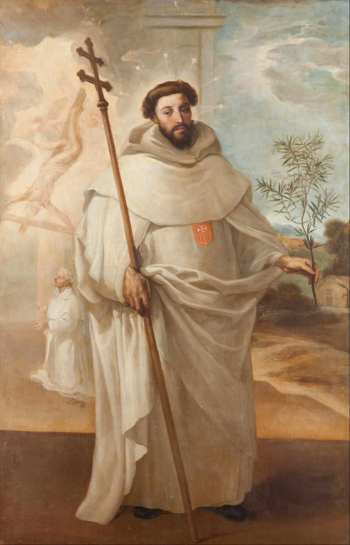 Pintura de San Pedro Nolasco de Gaspar de Crayer (1584-1669), pintor barroco flamenco Imagen de San Pedro Nolasco