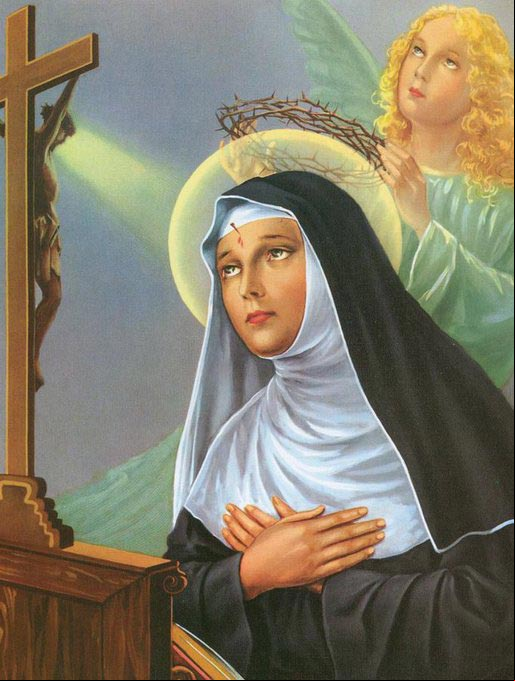 Imagen de Santa Rita de Casia, patrona de las causas imposibles y de las mujeres casadas Imagen de Santa Rita de Casia, patrona de las causas imposibles y de las mujeres casadas