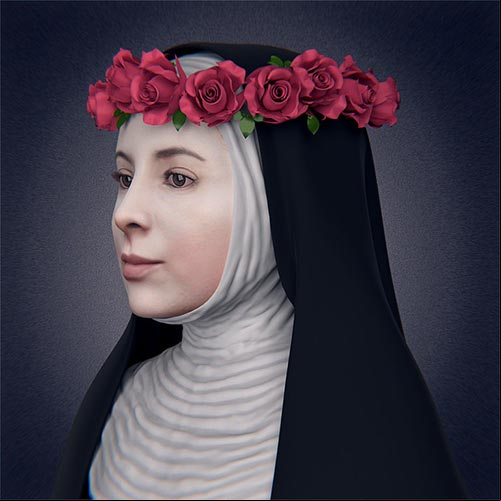Santa Rosa de Lima, patrona del Perú. Reconstrucción de su rostro Santa Rosa de Lima, patrona del Perú. Reconstrucción de su rostro