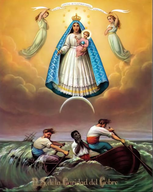 Imagen de Nuestra Señora de la Caridad del Cobre, santa patrona de Cuba Imagen de Nuestra Señora de la Caridad del Cobre, santa patrona de Cuba