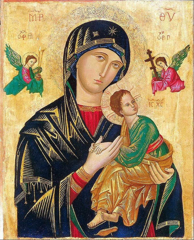 27 de junio Nuestra Señora del Perpetuo Socorro Imagen de Nuestra Señora del Perpetuo Socorro