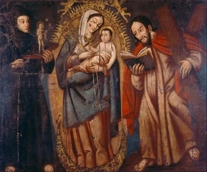 Nuestra Señora del Rosario de Chiquinquirá, santa patrona de Colombia Nuestra Señora del Rosario de Chiquinquirá, santa patrona de Colombia