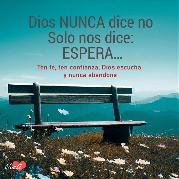Banco en la cima de una montaña al amanecer