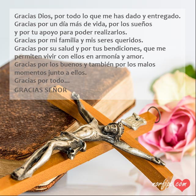 Gracias Dios por mí y por mi familia. #GraciasDios Gracias Dios por mí y por mi familia