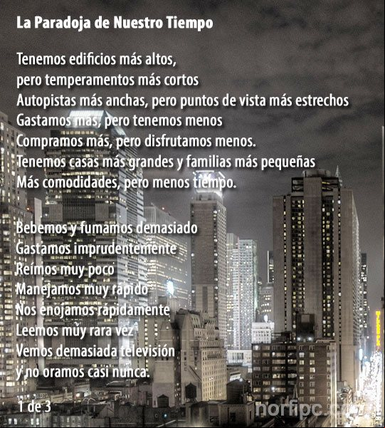 Reflexión cristiana sobre la vida moderna lo que ganamos y perdemos Reflexión cristiana sobre la vida moderna lo que ganamos y perdemos