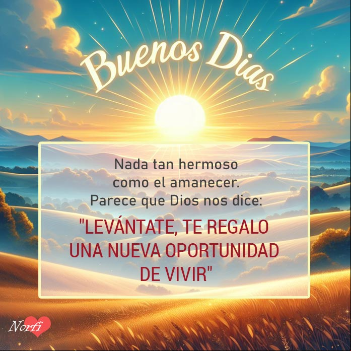 Nada tan hermoso como el amanecer. Parece que Dios nos dice: 'Levántate, te regalo una nueva oportunidad de vivir' #MensajesAliento Amanecer el sol saliendo detrás de las montañas