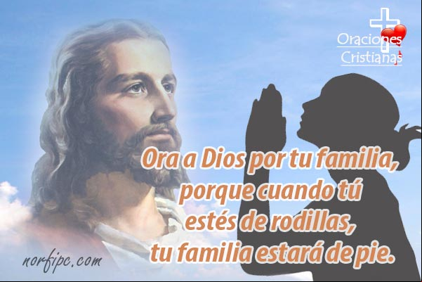 Ora a Dios por tu familia