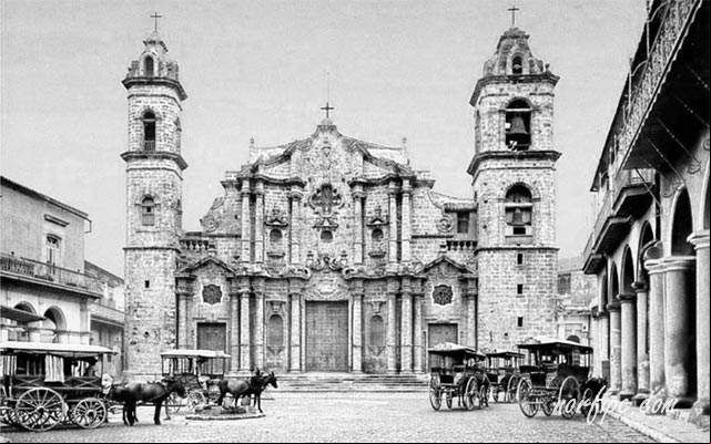 La Catedral de la Habana en el pasado La Catedral de la Habana en el pasado
