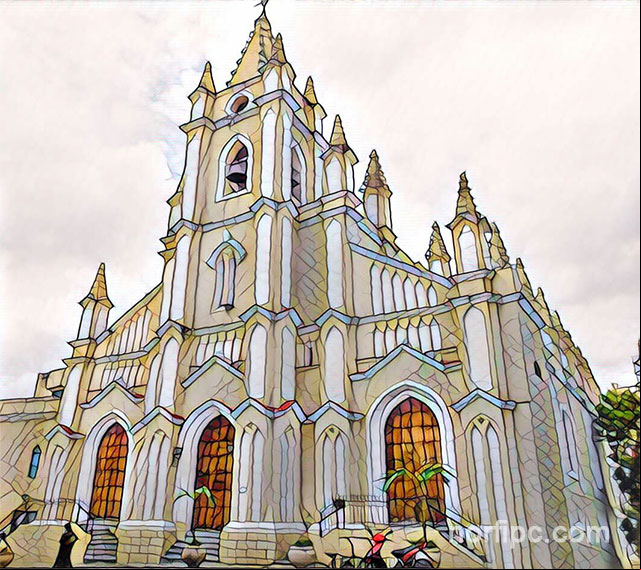 La iglesia del Ángel en la Habana La iglesia del Ángel en la Habana