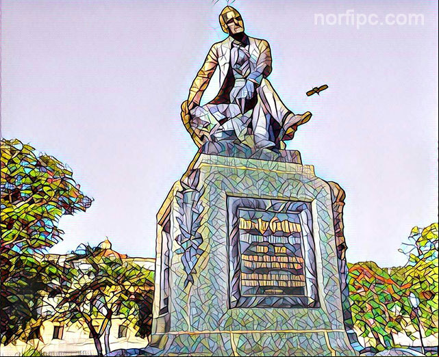 Monumento a José de la Luz y Caballero en la Habana