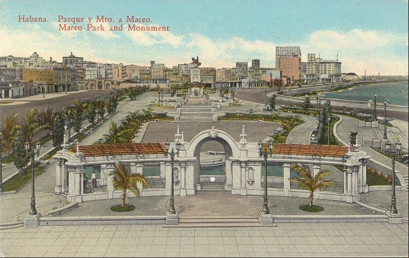 El Parque Maceo, la Habana a finales de los años 20 El Parque Maceo, la Habana a finales de los años 20