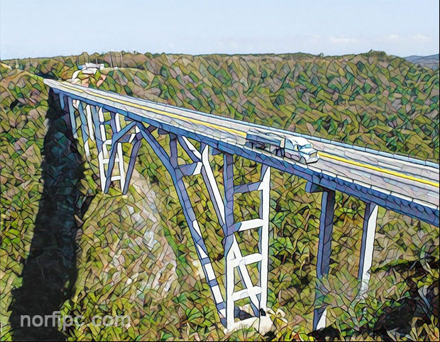 El Puente de Bacunayagua, una de las 7 maravillas cubanas Las 7 maravillas del mundo antiguo, el moderno y las cubanas