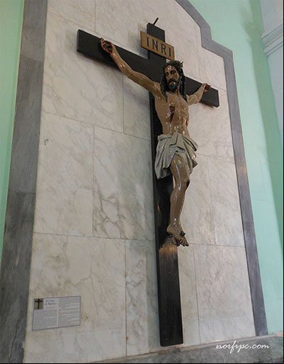 Imagen del Cristo de Barreto en la Iglesia María Auxiliadora de la Habana Vieja Imagen del Cristo de Barreto en la Iglesia María Auxiliadora de la Habana Vieja