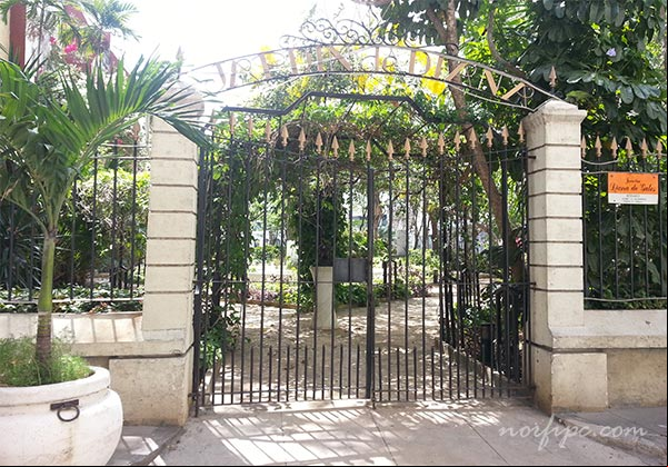 Jardín Diana de Gales en la Habana Vieja Jardín Diana de Gales en la Habana Vieja