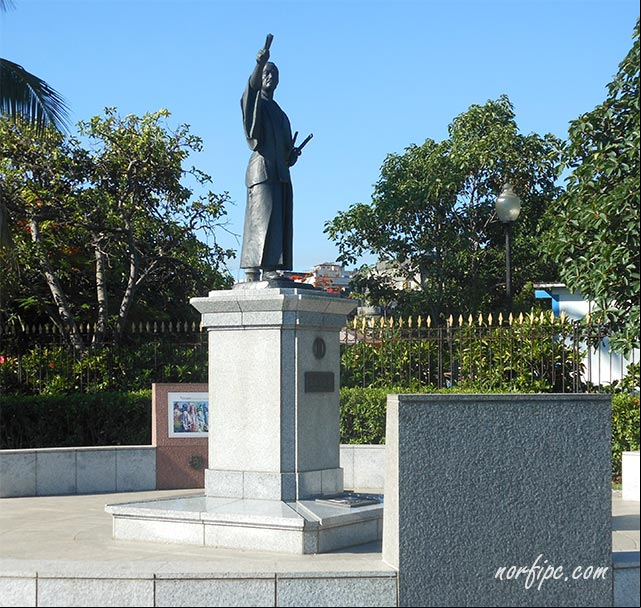 Parque y monumento en homenaje a Hasekura Tsunenaga, el primer samurái en La Habana Parque y monumento en homenaje a Hasekura Tsunenaga, el primer samurái en La Habana