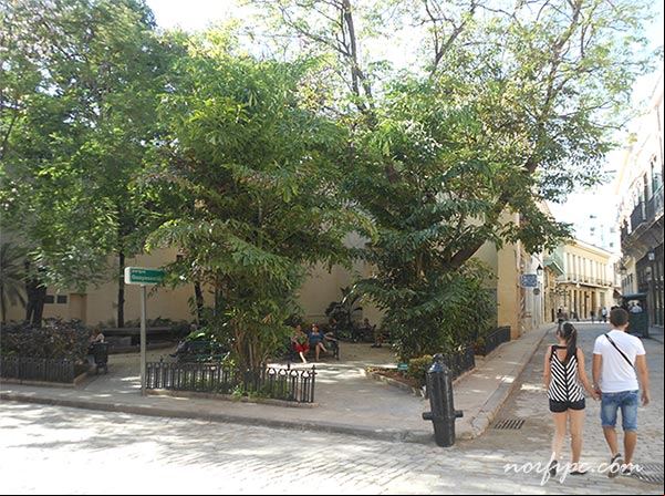 Parque Guayasamín en la Habana Vieja Parque Guayasamín en la Habana Vieja