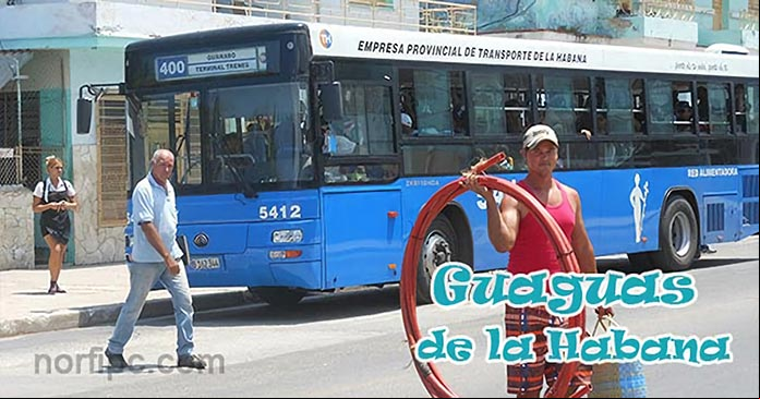 Rutas de las guaguas u ómnibus de la Habana Rutas de las guaguas u ómnibus de la Habana