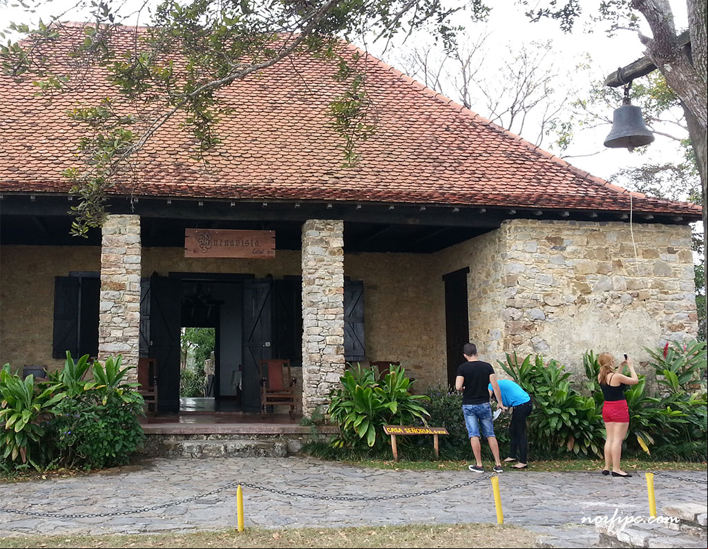 Casa señorial del cafetal Buenavista en Las Terrazas, hoy convertida en restaurante Casa señorial del cafetal Buenavista en Las Terrazas, hoy convertida en restaurante