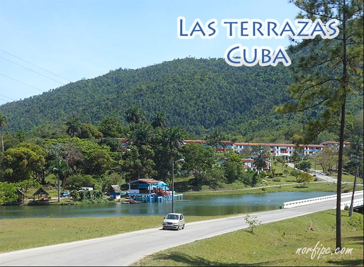 Entrada al Complejo Turístico Las Terrazas en Cuba Entrada al Complejo Turístico Las Terrazas en Cuba