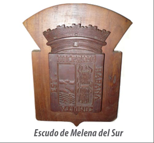 Blasón o Escudo Comunal de Melena del Sur Blasón o Escudo Comunal de Melena del Sur