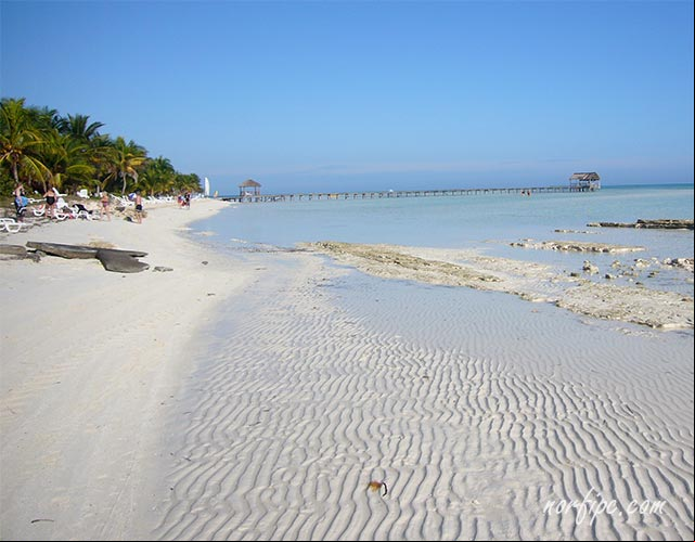Playa Santa Lucía al norte de Camagüey, Cuba Playa Santa Lucía al norte de Camagüey, Cuba