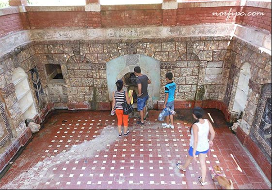 Sala del envasadero de aguas del manantial del Balneario de San Miguel de los Baños Sala del envasadero de aguas del manantial del Balneario de San Miguel de los Baños