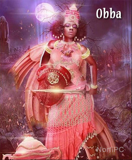 Obba. Orisha del amor reprimido, el sacrificio y la fidelidad conyugal Orisha yoruba Obba