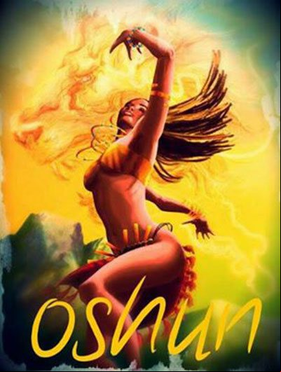 Oshún. Orisha Reina del amor y la belleza Orisha yoruba Oshún