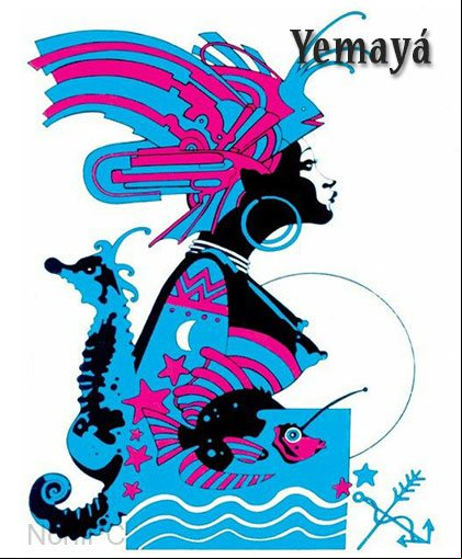 Yemayá. Reina del mar, protectora de los niños y las madres Orisha yoruba Yemayá