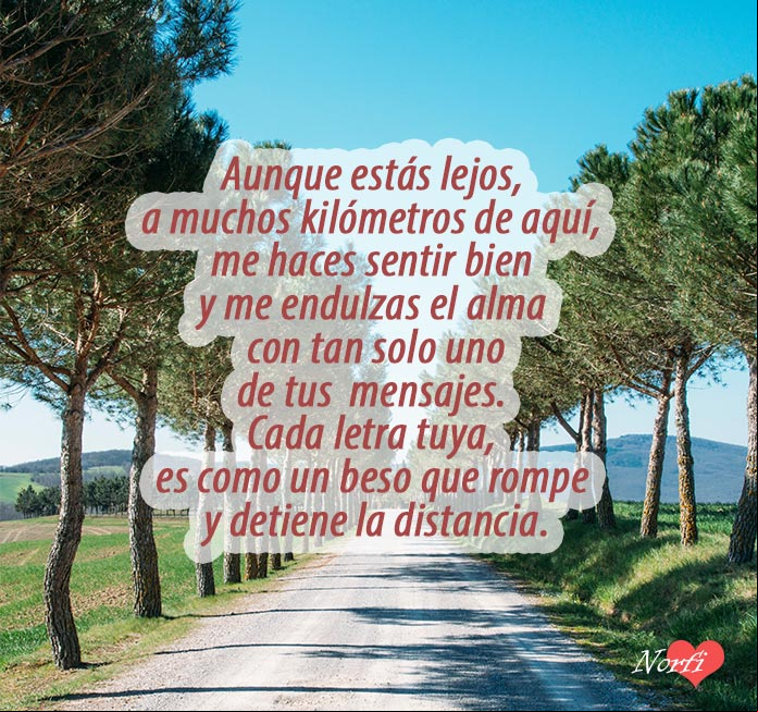 Cada letra tuya un beso