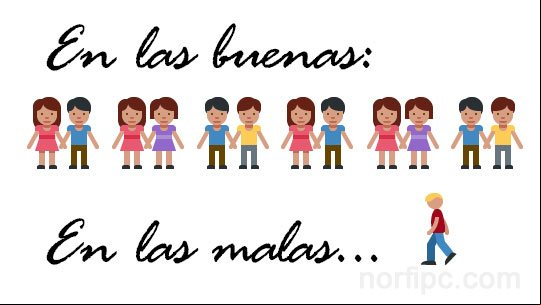 En los buenos momentos sobran los amigos, en los malos desaparecen Consejos para la vida de mi abuela sobre los amigos