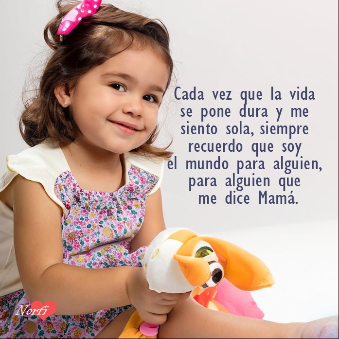Niña sonriendo