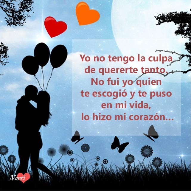 Mi corazón fue quien te escogió y quien te puso en mi vida Mi corazón fue quien te escogió y quien te puso en mi vida