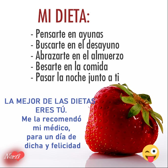 La mejor de las dietas eres tú