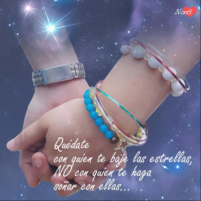 Quédate con quien te baje las estrellas, no con quien te haga soñar con ellas... Detalles que indican a quien de verdad le interesas